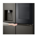 GF-V700BSLC LG 642 L French Door in Black Stainless Finish